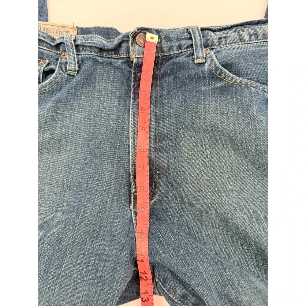Polo Ralph Lauren Jeans Mens 36x29 Blue Excellent Straight Leg Denim